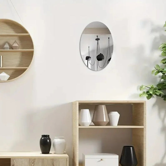 Unbreakable Acrylic Mirror Self-Adhesive Wall Sticker
